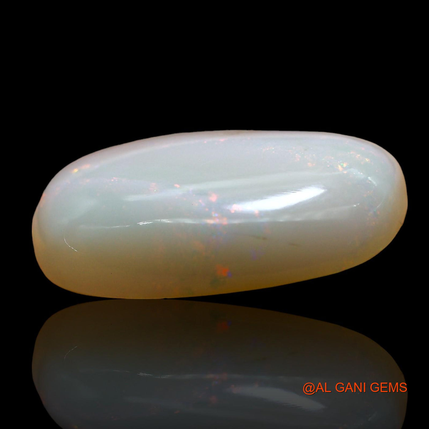 9.00 Cts Natural Australian Fire Opal Loose Gemstone Oval Cabochon 20x13x5 mm AE-27