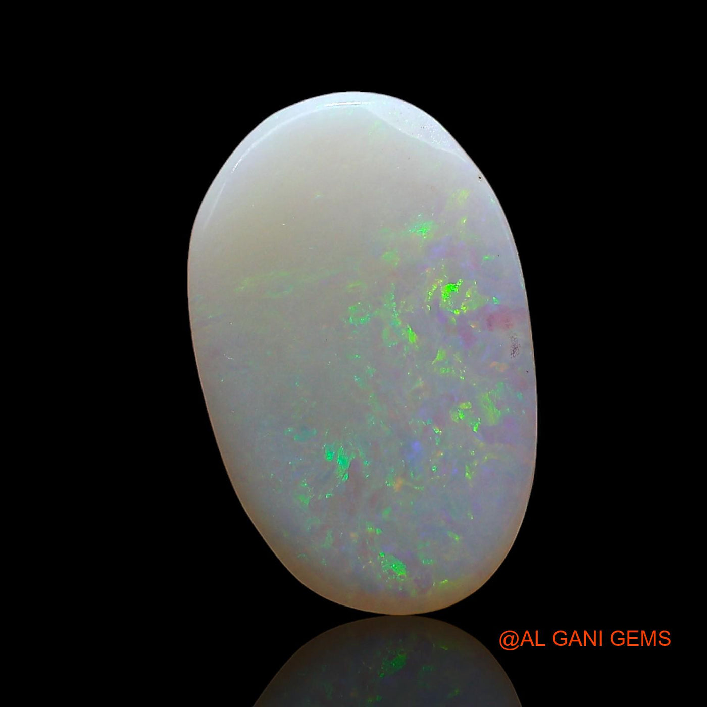1.00 Cts Natural Australian Fire Opal Loose Gemstone Oval Cabochon 14x9x1 mm AE-280