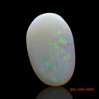 1.00 Cts Natural Australian Fire Opal Loose Gemstone Oval Cabochon 14x9x1 mm AE-280