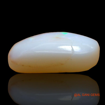 Natural Untreated Fire Opal Loose Gemstone Oval Cabochon From Australia 4.00 Cts 14x8x4 mm AE-281