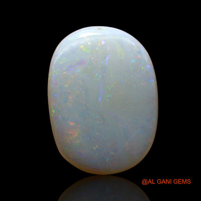 3.00 Cts Natural Australian Fire Opal Loose Gemstone Oval Cabochon 14x10x3 mm AE-282