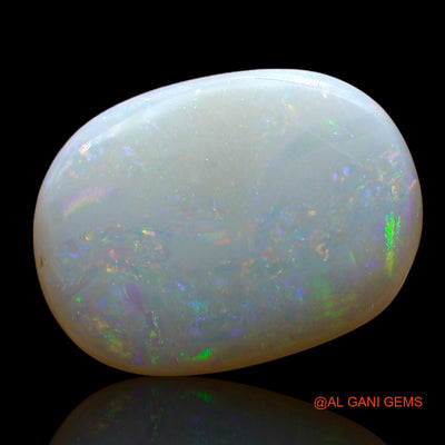 3.00 Cts Natural Australian Fire Opal Loose Gemstone Oval Cabochon 14x10x3 mm AE-282