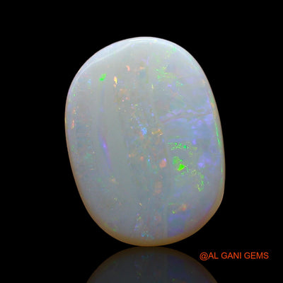 3.00 Cts Natural Australian Fire Opal Loose Gemstone Oval Cabochon 14x10x3 mm AE-282