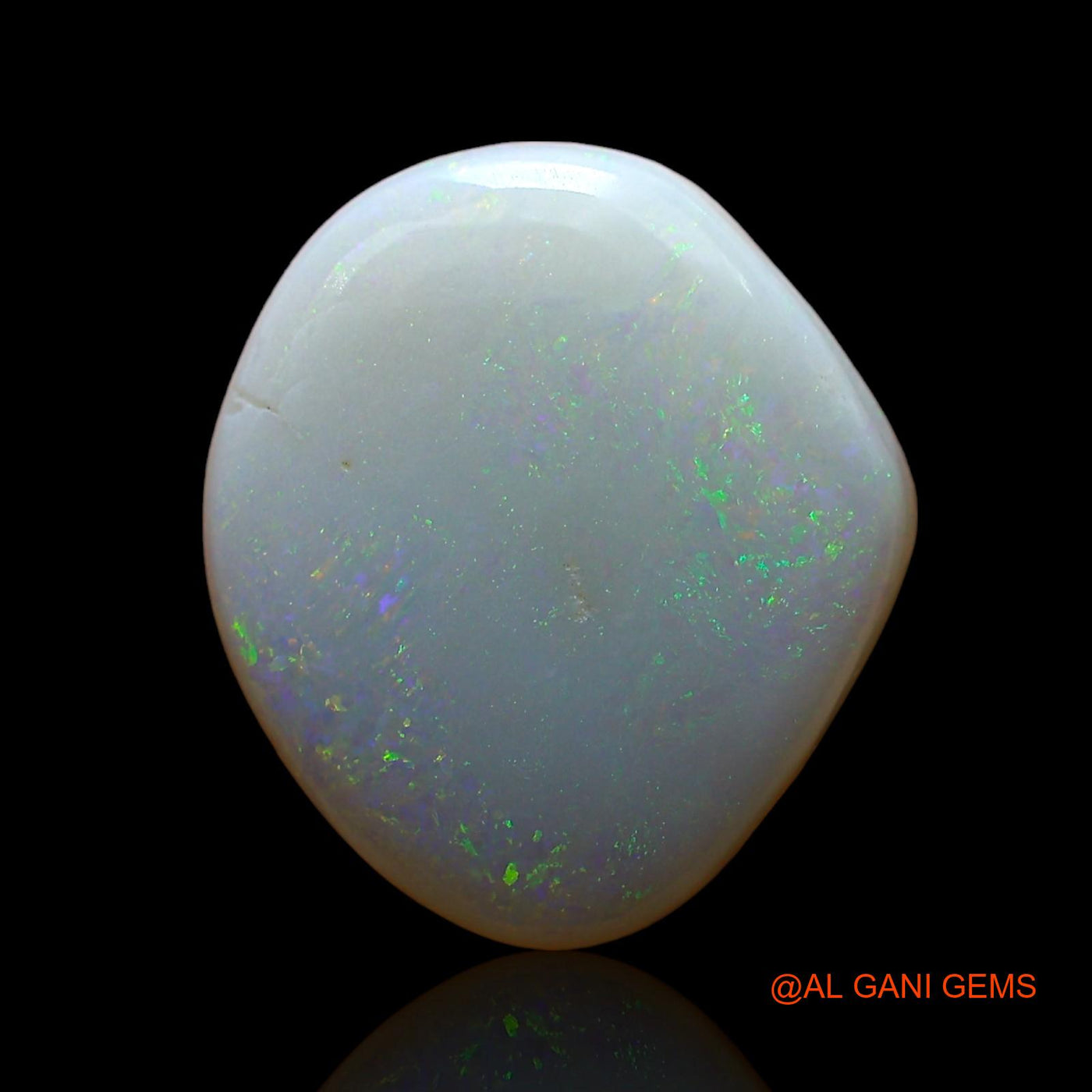 Natural Fire Opal Gemstone 3.00 Cts Loose Fancy Cabochon From Australia 14x12x3 mm AE-283