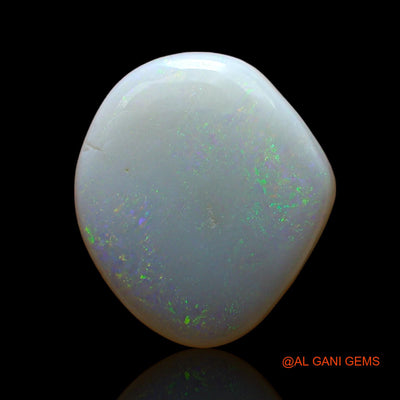 Natural Fire Opal Gemstone 3.00 Cts Loose Fancy Cabochon From Australia 14x12x3 mm AE-283