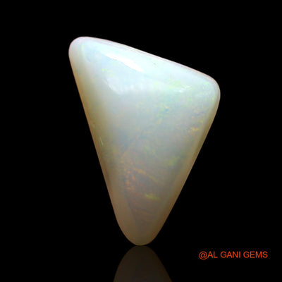 5.00 Cts Natural Australian Fire Opal Loose Gemstone Trillion Cabochon 15x9x6 mm AE-284
