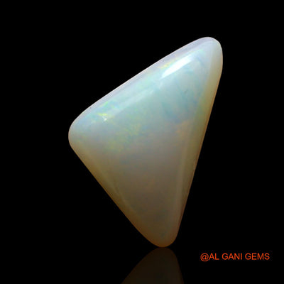 5.00 Cts Natural Australian Fire Opal Loose Gemstone Trillion Cabochon 15x9x6 mm AE-284
