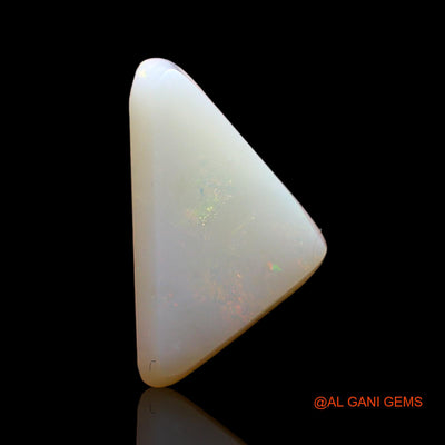 5.00 Cts Natural Australian Fire Opal Loose Gemstone Trillion Cabochon 15x9x6 mm AE-284