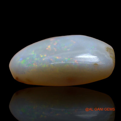 Natural Untreated Fire Opal Loose Gemstone Oval Cabochon From Australia 4.00 Cts 15x8x5 mm AE-286