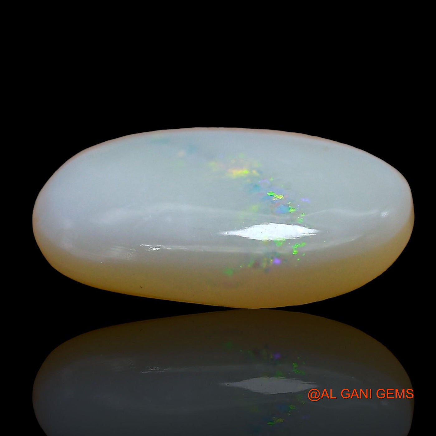 2.00 Cts Natural Australian Fire Opal Loose Gemstone Oval Cabochon 14x9x3 mm AE-287
