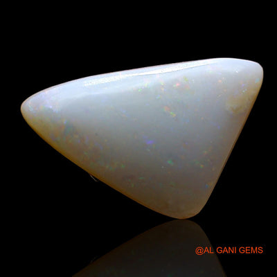 Natural Untreated Fire Opal Loose Gemstone Trillion Cabochon From Australia 2.00 Cts 15x9x3 mm AE-288