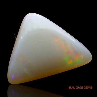 2.00 Cts Natural Australian Fire Opal Loose Gemstone Trillion Cabochon 14x10x3 mm AE-289