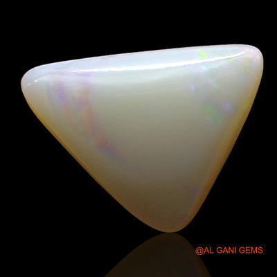 2.00 Cts Natural Australian Fire Opal Loose Gemstone Trillion Cabochon 14x10x3 mm AE-289