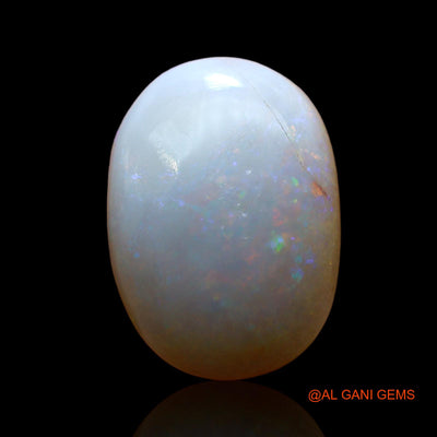 3.00 Cts Natural Australian Fire Opal Loose Gemstone Oval Cabochon 14x10x4 mm AE-290