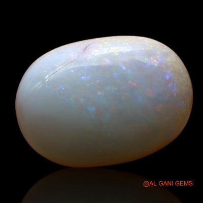 3.00 Cts Natural Australian Fire Opal Loose Gemstone Oval Cabochon 14x10x4 mm AE-290