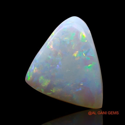 2.00 Cts Unheated Australian Fire Opal Loose Gemstone Trillion Cabochon Natural 13x11x2 mm AE-292