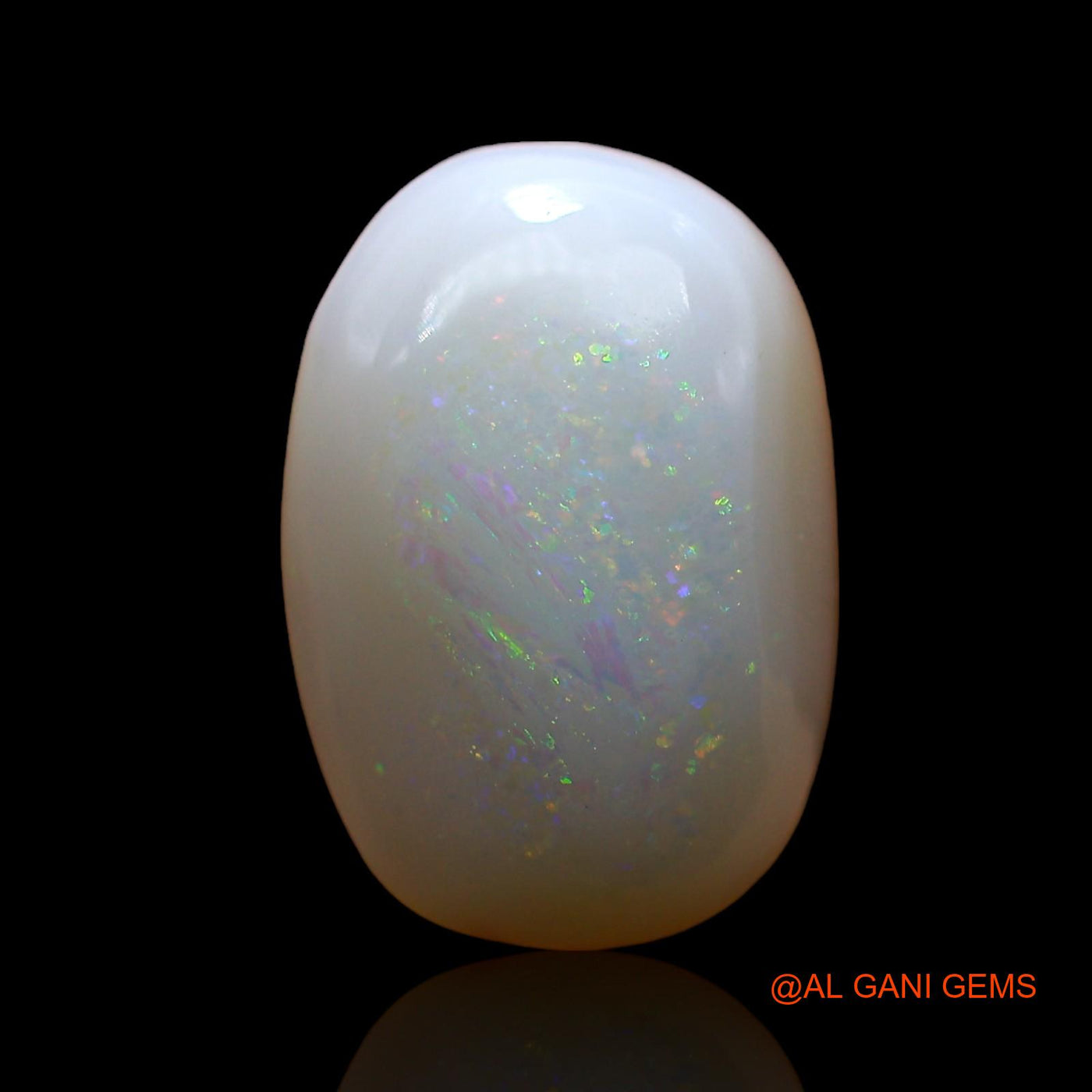5.00 Cts Natural Australian Fire Opal Loose Gemstone Oval Cabochon 13x9x6 mm AE-294