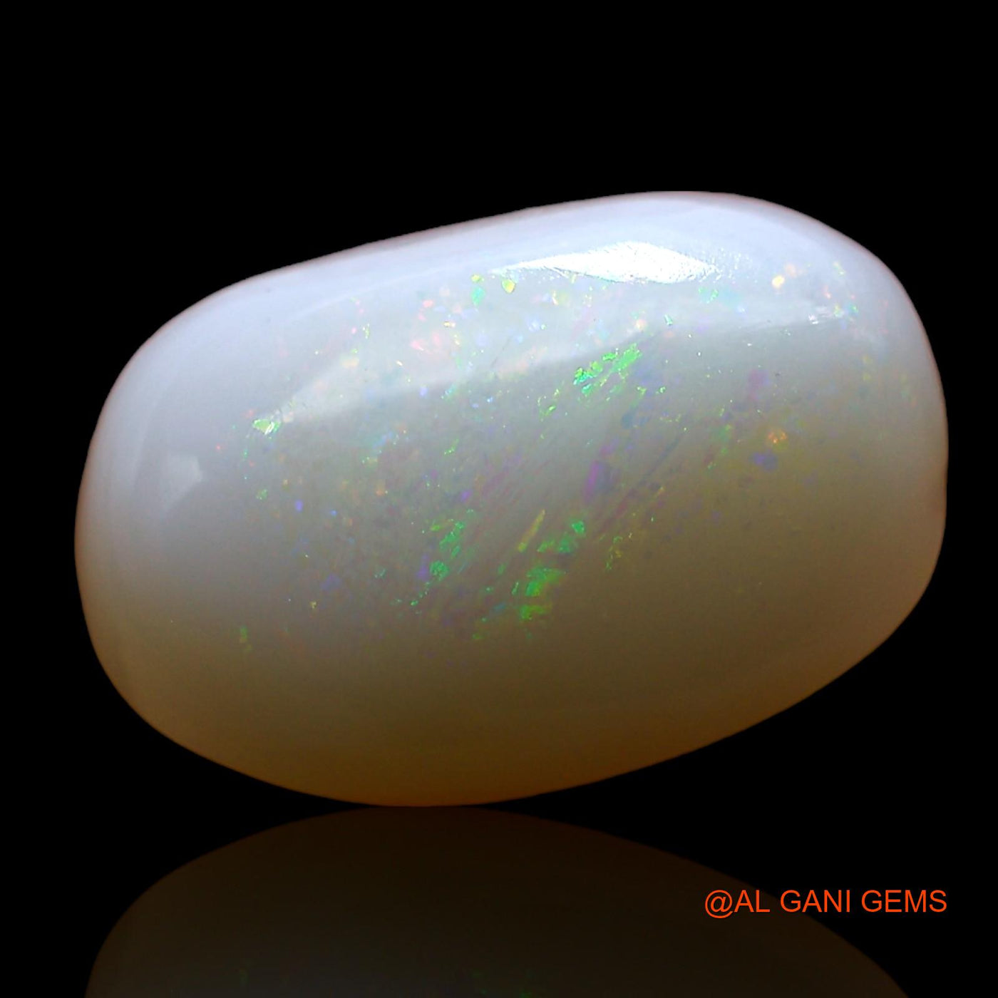 5.00 Cts Natural Australian Fire Opal Loose Gemstone Oval Cabochon 13x9x6 mm AE-294