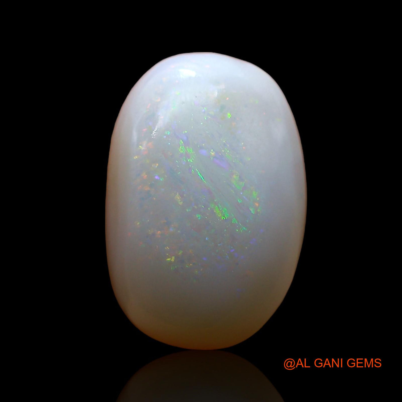 5.00 Cts Natural Australian Fire Opal Loose Gemstone Oval Cabochon 13x9x6 mm AE-294