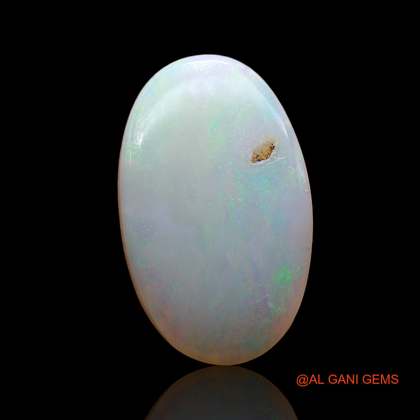 2.00 Cts Natural Australian Fire Opal Oval Cabochon Loose Gemstone For Jewelry 15x9x2 mm AE-296