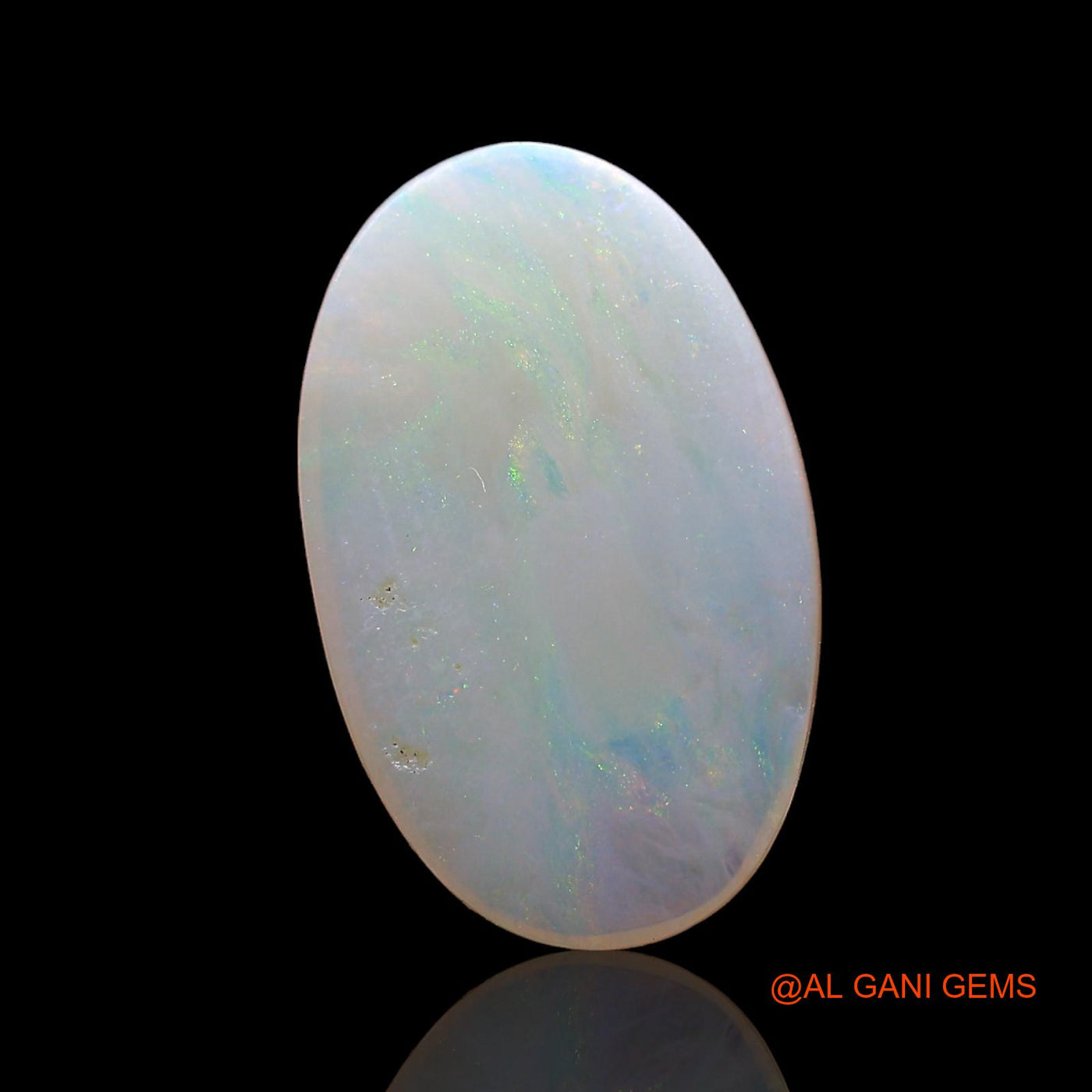 2.00 Cts Natural Australian Fire Opal Oval Cabochon Loose Gemstone For Jewelry 15x9x2 mm AE-296