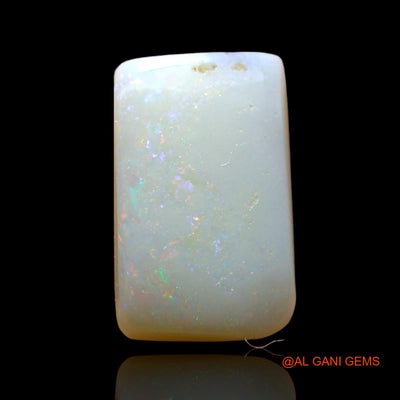 Natural Untreated Fire Opal Loose Gemstone Square Cabochon From Australia 3.00 Cts 13x8x3 mm AE-297