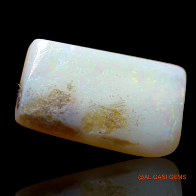 Natural Untreated Fire Opal Loose Gemstone Square Cabochon From Australia 3.00 Cts 13x8x3 mm AE-297