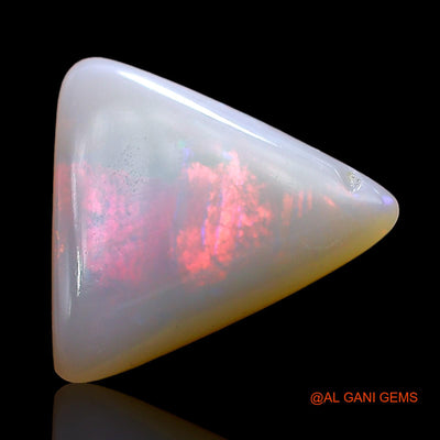 2.00 Cts Natural Australian Fire Opal Loose Gemstone Trillion Cabochon 12x11x3 mm AE-298