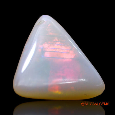 2.00 Cts Natural Australian Fire Opal Loose Gemstone Trillion Cabochon 12x11x3 mm AE-298