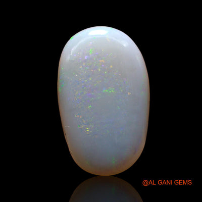 Natural Untreated Fire Opal Loose Gemstone Oval Cabochon From Australia 3.00 Cts 14x9x3 mm AE-299