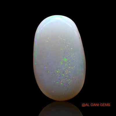 Natural Untreated Fire Opal Loose Gemstone Oval Cabochon From Australia 3.00 Cts 14x9x3 mm AE-299