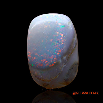 2.00 Cts Natural Australian Fire Opal Loose Gemstone Oval Cabochon 13x9x2 mm AE-300