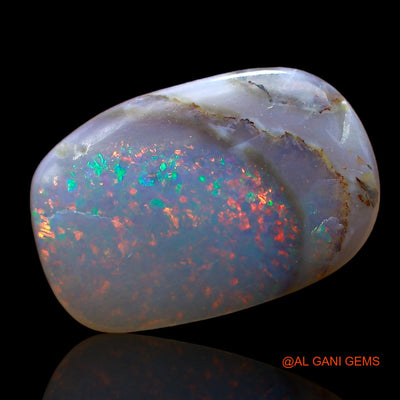 2.00 Cts Natural Australian Fire Opal Loose Gemstone Oval Cabochon 13x9x2 mm AE-300