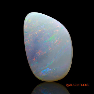 3.00 Cts Natural Australian Fire Opal Loose Gemstone Fancy Cabochon 14x9x3 mm AE-302