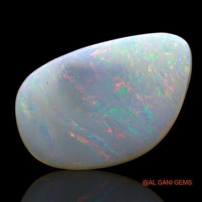 3.00 Cts Natural Australian Fire Opal Loose Gemstone Fancy Cabochon 14x9x3 mm AE-302