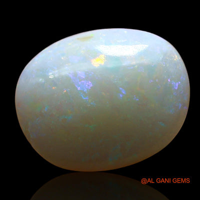 Natural Fire Opal Gemstone 3.00 Cts Loose Oval Cabochon From Australia 13x10x4 mm AE-304