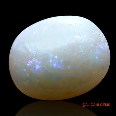 Natural Fire Opal Gemstone 3.00 Cts Loose Oval Cabochon From Australia 13x10x4 mm AE-304