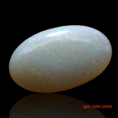 Natural Untreated Fire Opal Loose Gemstone Oval Cabochon From Australia 2.00 Cts 14x9x3 mm AE-306