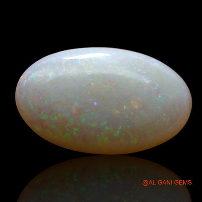 Natural Untreated Fire Opal Loose Gemstone Oval Cabochon From Australia 2.00 Cts 14x9x3 mm AE-306