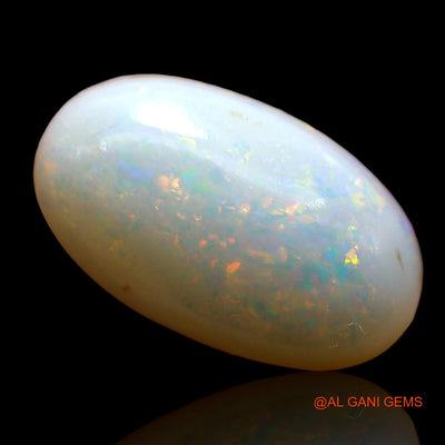 3.00 Cts Unheated Australian Fire Opal Loose Gemstone Oval Cabochon Natural 14x8x4 mm AE-308
