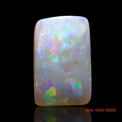 Natural Fire Opal Gemstone 2.00 Cts Loose Square Cabochon From Australia 12x8x3 mm AE-309