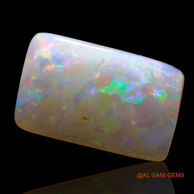 Natural Fire Opal Gemstone 2.00 Cts Loose Square Cabochon From Australia 12x8x3 mm AE-309