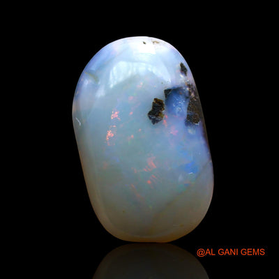 7.00 Cts Natural Australian Fire Opal Oval Cabochon Loose Gemstone For Jewelry 19x12x4 mm AE-30