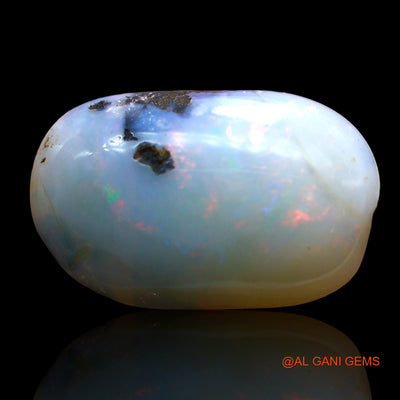 7.00 Cts Natural Australian Fire Opal Oval Cabochon Loose Gemstone For Jewelry 19x12x4 mm AE-30