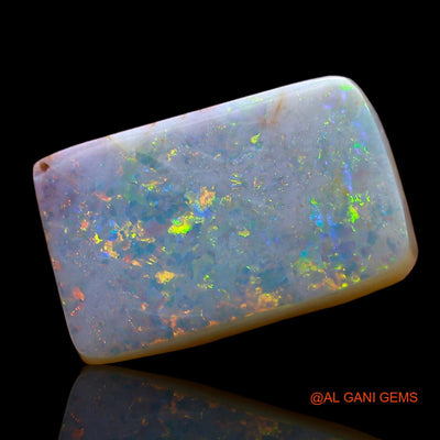 2.00 Cts Natural Australian Fire Opal Loose Gemstone Square Cabochon 13x8x3 mm AE-310