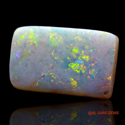 2.00 Cts Natural Australian Fire Opal Loose Gemstone Square Cabochon 13x8x3 mm AE-310