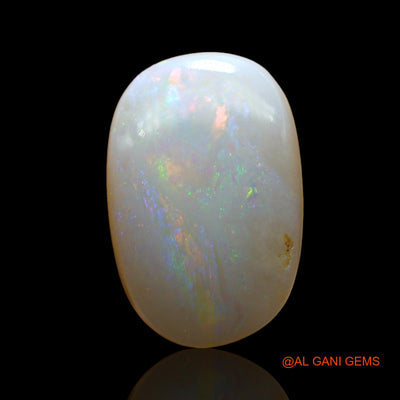 3.00 Cts Natural Australian Fire Opal Loose Gemstone Oval Cabochon 13x9x4 mm AE-314