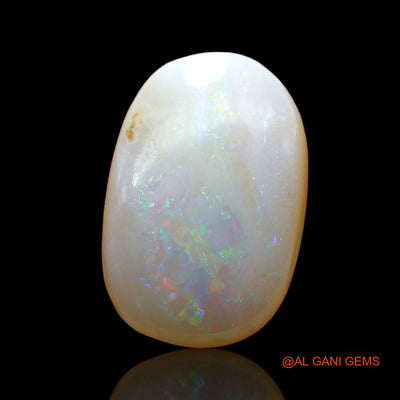 3.00 Cts Natural Australian Fire Opal Loose Gemstone Oval Cabochon 13x9x4 mm AE-314