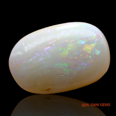 3.00 Cts Natural Australian Fire Opal Loose Gemstone Oval Cabochon 13x9x4 mm AE-314