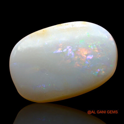 3.00 Cts Natural Australian Fire Opal Loose Gemstone Oval Cabochon 13x9x4 mm AE-314